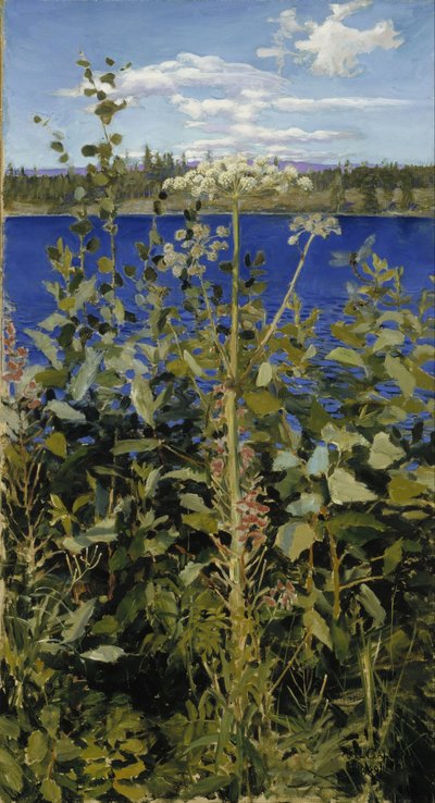 Wild Angelica by Akseli Gallen Kallela